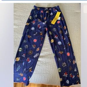 NBA Boys Lounge Pants Pajama Bottoms Basketball 8